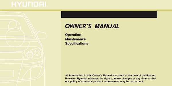 2013 Hyundai Elantra Owners Manual