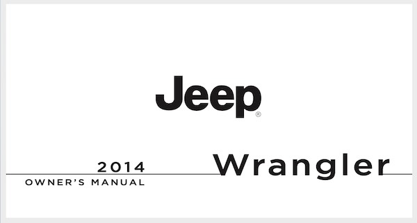 2014 Jeep Wrangler Owners Manual