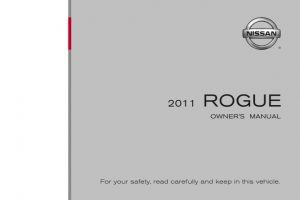 2011 Nissan Rogue Owners Manual