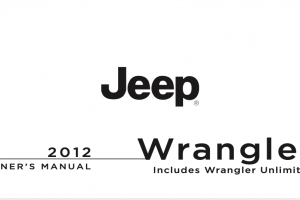 2012 Jeep Wrangler Owners Manual