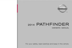 2014 Nissan Pathfinder Owners Manual