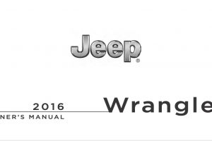 2016 Jeep Wrangler Owners Manual