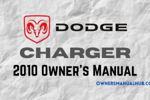 2010 Dodge Charger Owners Manual