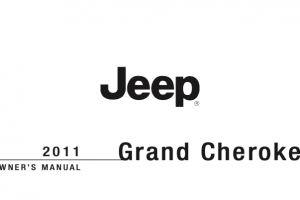 2011 Jeep Grand Cherokee Owners Manual