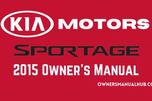 2015 Kia Sportage Owners Manual