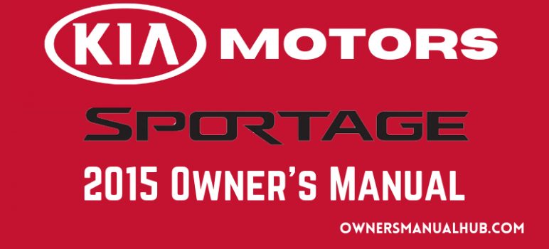 2015 Kia Sportage Owners Manual