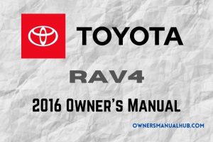 2016 Toyota RAV4 Owners Manual