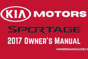 2017 Kia Sportage Owners Manual