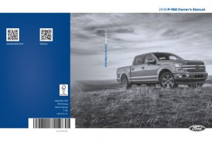 2018 Ford F-150 Owners Manual