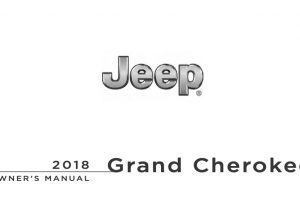 2018 Jeep Grand Cherokee Owners Manual