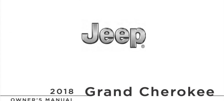 2018 Jeep Grand Cherokee Owners Manual