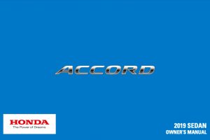 2019 Honda Accord Owners Manual