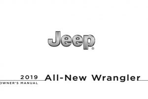 2019 Jeep Wrangler Owners Manual