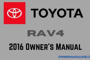 2016 Toyota Camry Owners Manual