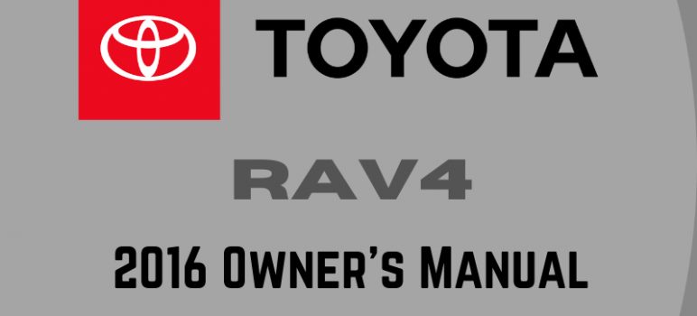 2016 Toyota Camry Owners Manual