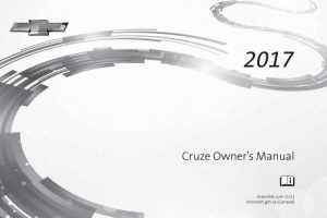 2017 Chevy Cruze Owners Manual