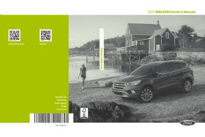 2017 Ford Escape Owners Manual