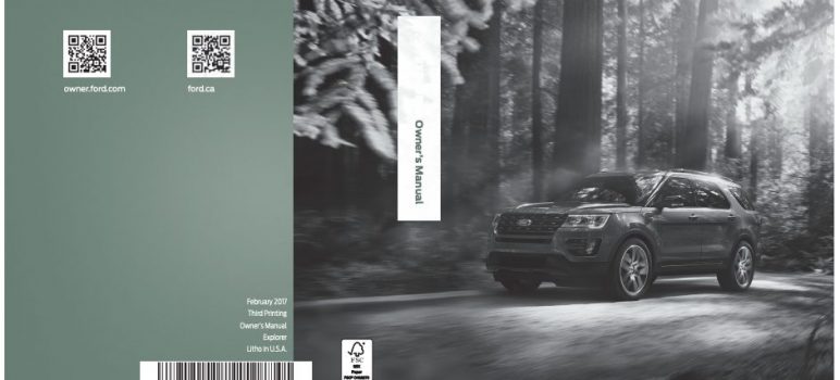 2017 Ford Explorer Owners Manual