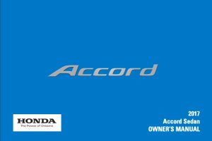 2017 Honda Accord Owners Manual