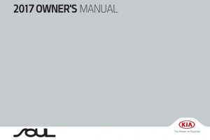 2017 Kia Soul Owners Manual