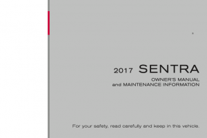 2017 Nissan Sentra Owners Manual