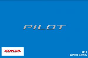 2019 Honda Pilot Owners Manual