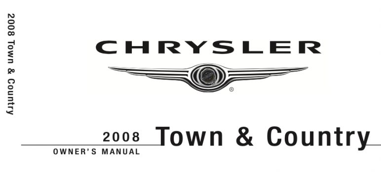 2008 Chrysler Town And Country Owners Manual