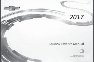 2017 Chevy Equinox Owners Manual