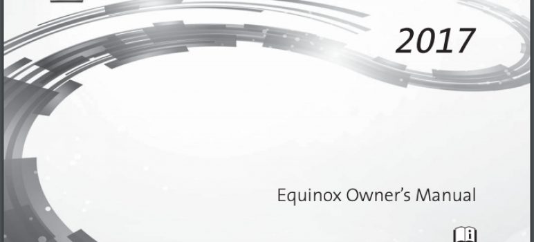 2017 Chevy Equinox Owners Manual