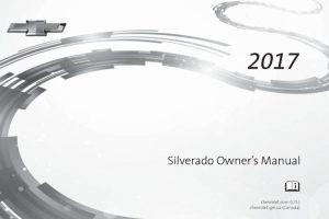 2017 Chevy Silverado Owners Manual