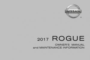 2017 Nissan Rogue Owners Manual