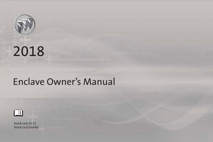 2018 Buick Enclave Owners Manual PDF - 393 Pages