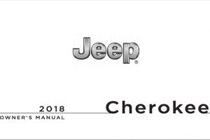 2018 Jeep Cherokee Owners Manual