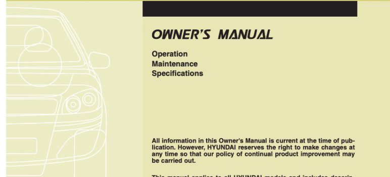 2014 Hyundai Elantra Owners Manual