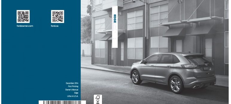 2015 Ford Edge Owners Manual