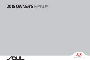 2015 Kia Soul Owners Manual