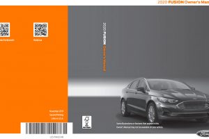 2022 Ford Fusion Owners Manual