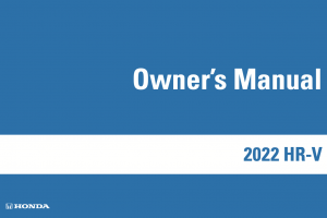 2022 Honda HR-V Owners Manual
