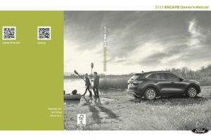 2022 Ford Escape Owners Manual